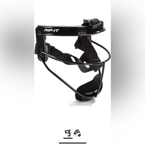 Rip-it Adult Softball Mask - black